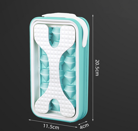 2in1 Portable Silicone Ice Ball Mold Ice Maker Water Bottle Ice Cube Mould Bottle Creative Ice Ball Diamond Curling Summer Kitchen Gadgets